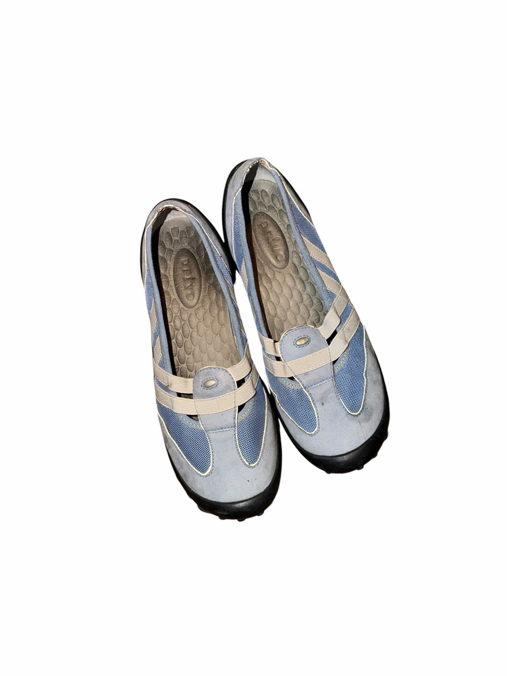 Privo by Clarks Blue and Gray Slip-On Shoes  6 1/2 M
